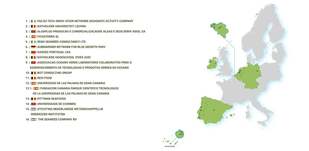 Partners del proyecto europeo I3 4 SEAWEED HU