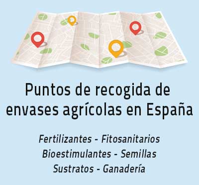 Puntos de recogida de envases agrícolas en España